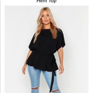 Peplum blouse